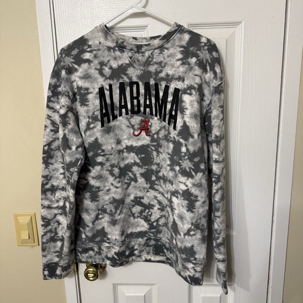 Alabama Crimson Tide Champion Tie Dye Sweatshirt Mens Medium Roll Tide